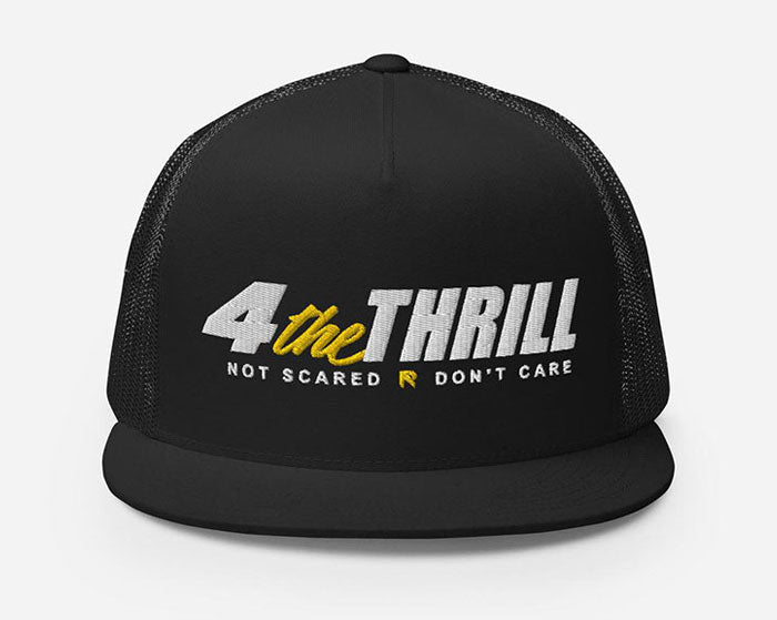 4 THE THRILL - Trucker Snapback Mesh Hat