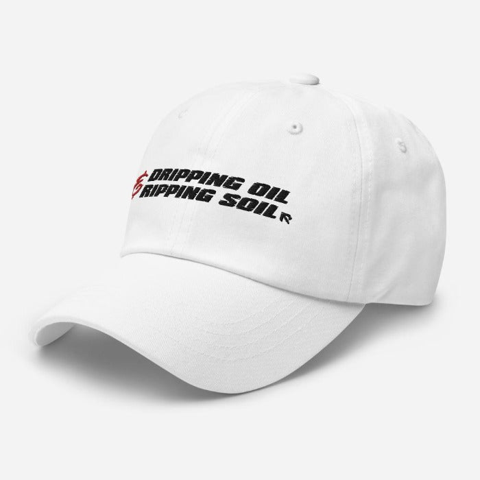 DRIPPING OIL &amp; RIPPING SOIL - Light Dad hat
