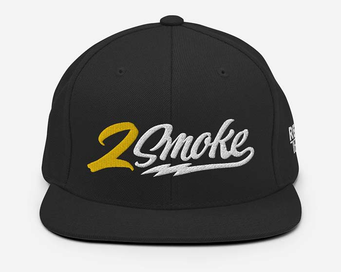 2 SMOKE - Snapback Hat