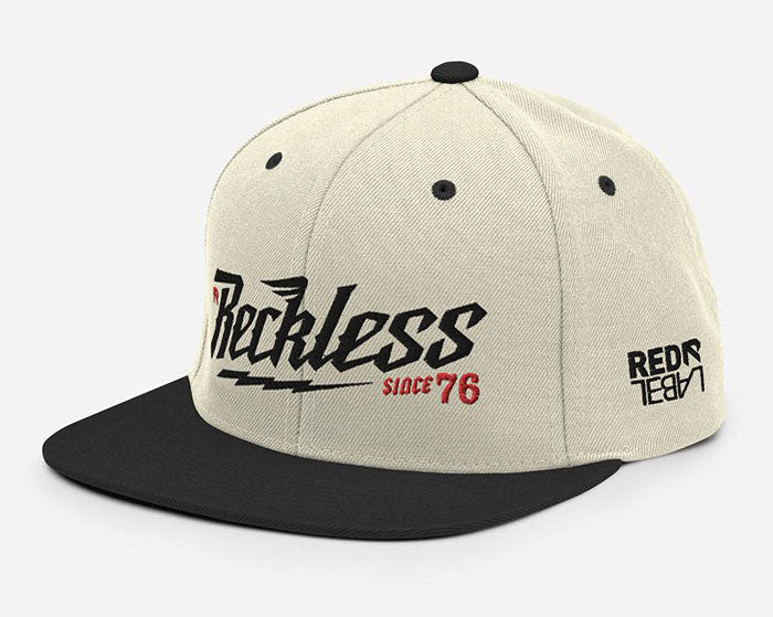 RECKLESS - Light Snapback Hat