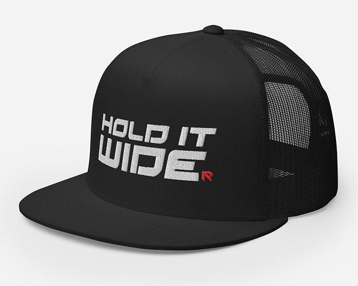 HOLD IT WIDE - Trucker Snapback Mesh Hat