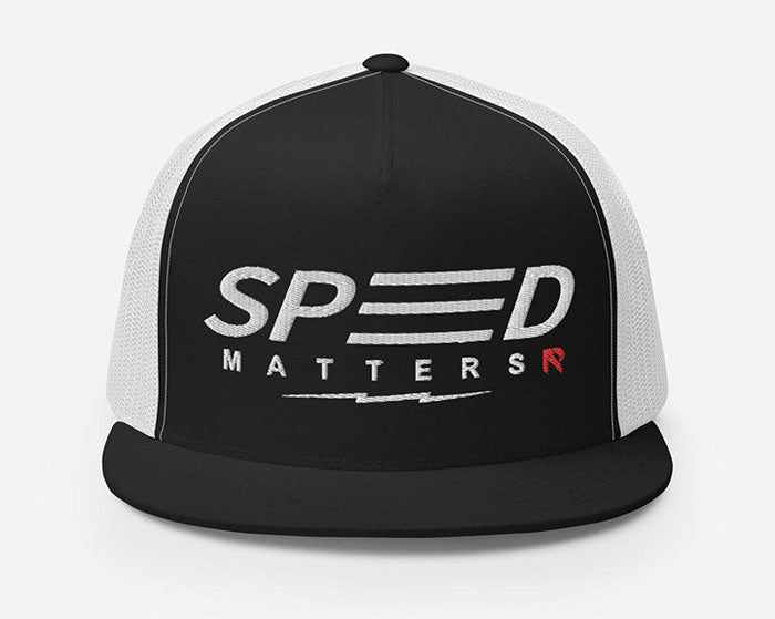 SPEED MATTERS - Trucker Snapback Mesh Hat