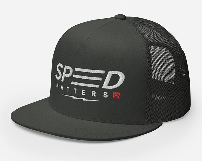 SPEED MATTERS - Trucker Snapback Mesh Hat