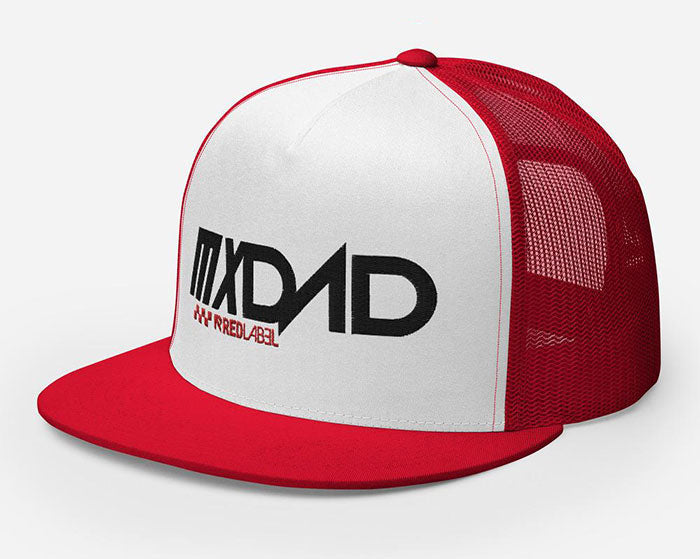 Motocross Dad - Light Trucker Snapback Mesh Hat