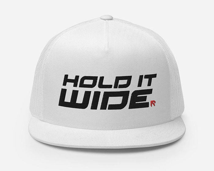 HOLD IT WIDE - Light Trucker Snapback Mesh Hat