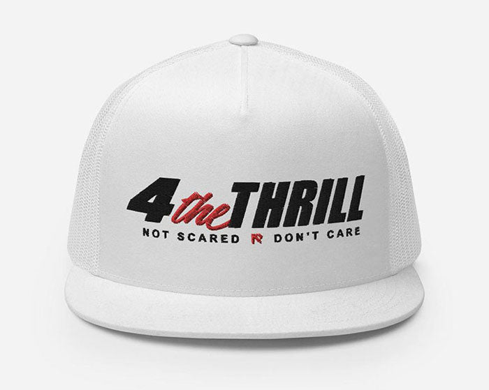 4 THE THRILL - Light Trucker Snapback Mesh Hat