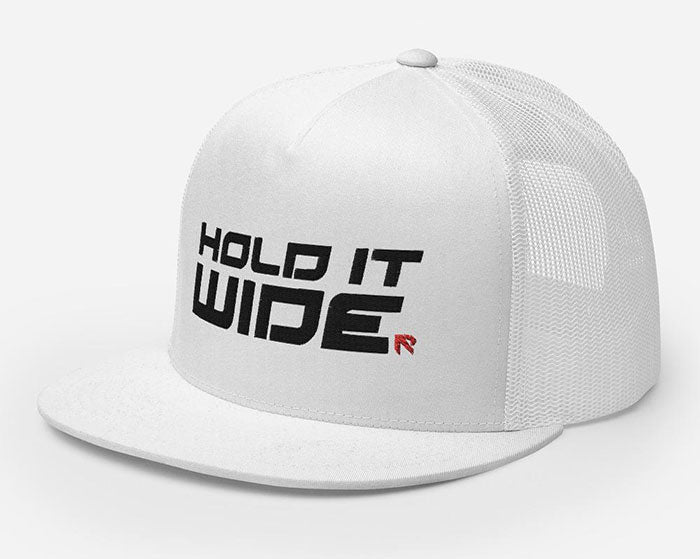HOLD IT WIDE - Light Trucker Snapback Mesh Hat
