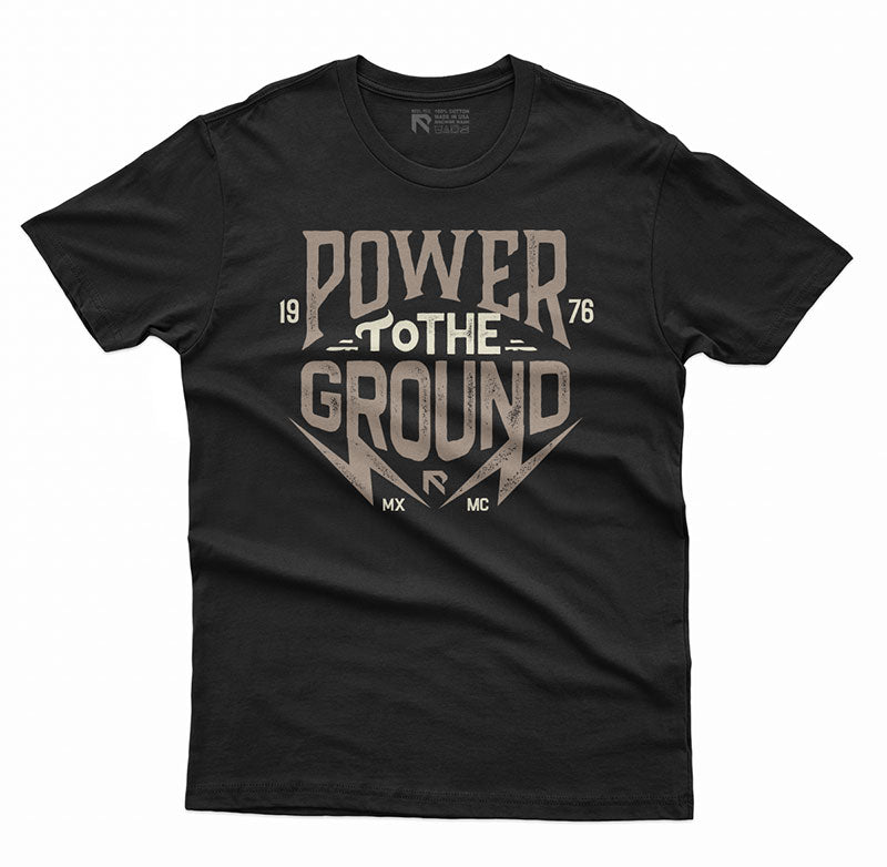 POWER to the GROUND - Brown