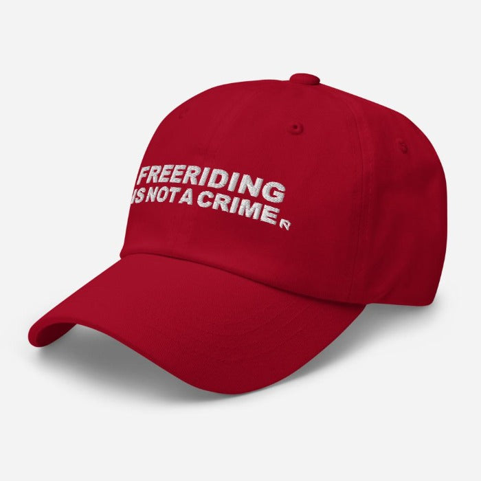 FREERIDING IS NOT A CRIME - Dad hat