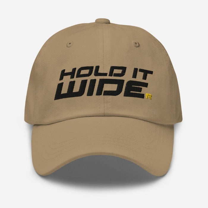 HOLD IT WIDE - Light Dad hat