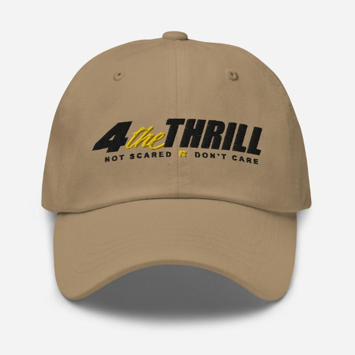 4 THE THRILL - Light Dad hat