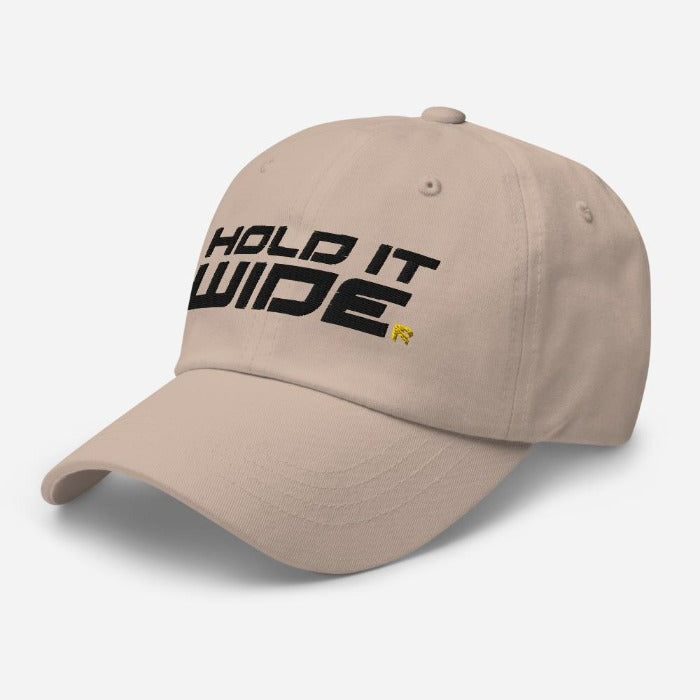 HOLD IT WIDE - Light Dad hat