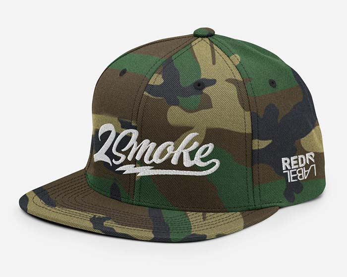2 SMOKE - Snapback Hat