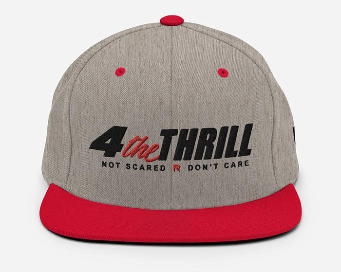 4 THE THRILL - Light Snapback Hat